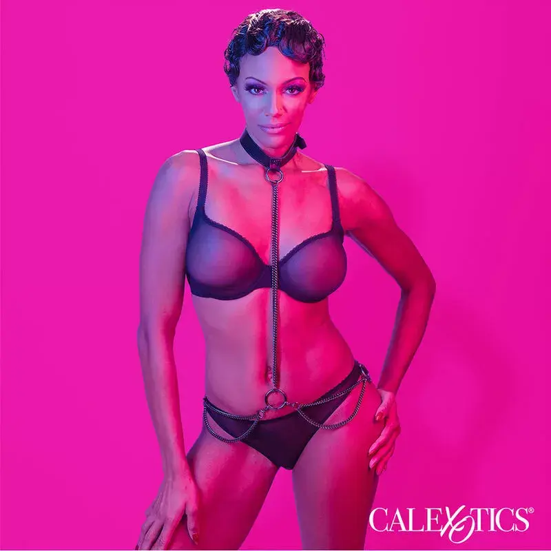 Collar and Leash CALEXOTICS Euphoria Chain Halter D-241470 Photo 5