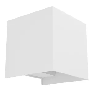 Wall lamp EGLO Valmontone LED 2x3W, white finish, integrated LEDs