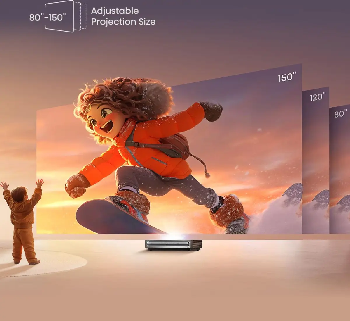 Ультракороткофокусный лазерный проектор Hisense PX3 4K Photo 8