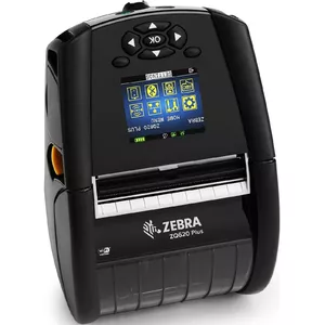Mobilais termoprinteris Zebra ZQ620 Plus 3" (72 mm) Healthcare Wi‑Fi 6 ar divām radioierīcēm