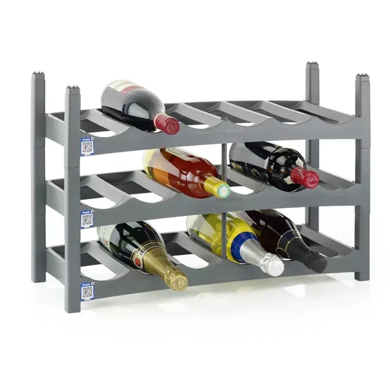 Tabletop wine rack rotho VARIO 6-bottle Photo 2