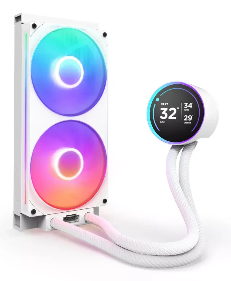 Visi vienā šķidruma dzesētājs NZXT Kraken Elite 280 RGB Photo 2