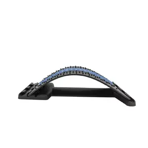 Back support MDH DRQR3D2YYXXXP adjustable ergonomic lumbar support, PP, 385×254×30 mm, black, max load 110 kg