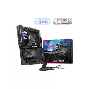 Motherboard MSI MPG Z890 CARBON WIFI ATX — Intel LGA1851, Z890, DDR5, 4x DIMM, 5x M.2, Wi‑Fi 7, 2.5Gb LAN