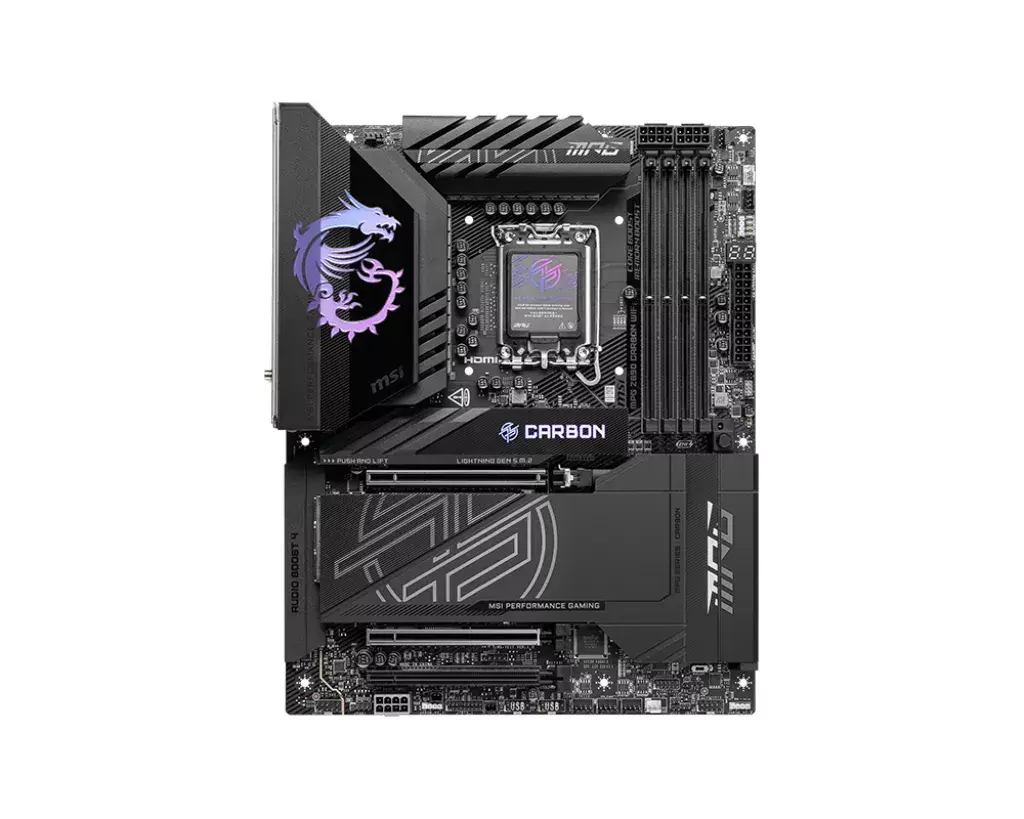 MSI MPG Z890 CARBON WIFI ATX motherboard Photo 2