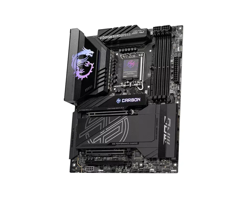 MSI MPG Z890 CARBON WIFI ATX motherboard Photo 3