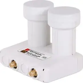Спутниковый моноблок-конвертер opticum MONOBLOCK TWIN LMTP-04H для Twin LNB подключений