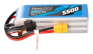 Gens ace Redline 2.0 Series 8500mAh 7.6V 140C 2S1P HardCase HV Lipo Battery Pack