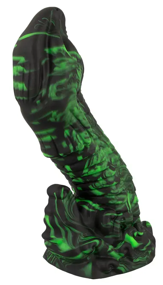 Dildo Beasty Cocks Lizard Peak силиконовый зелёный Photo 3