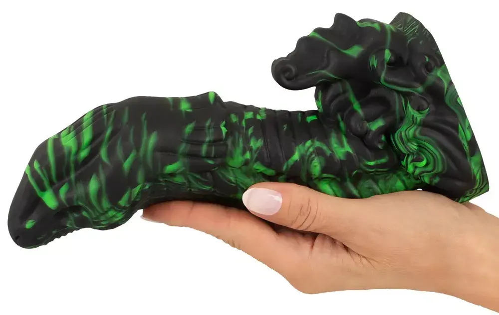 Dildo Beasty Cocks Lizard Peak силиконовый зелёный Photo 9