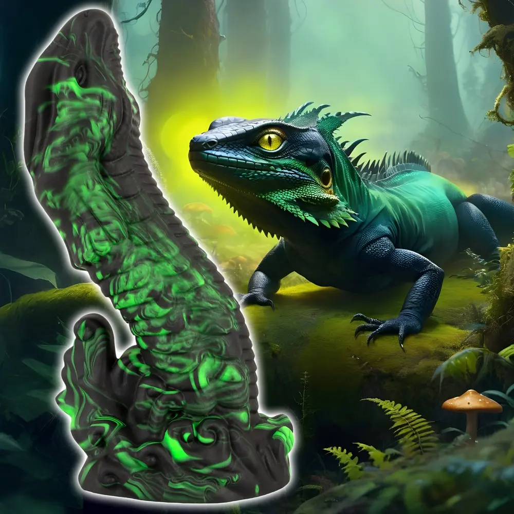 Dildos Beasty Cocks Lizard Peak silikona