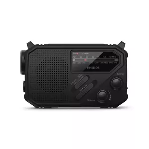 Portable Radio Philips TAR1609/00 Analog & Digital AM FM Black