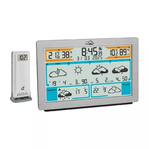 TFA-Dostmann TFA.me Sudrabs LCD Baterija Wi-Fi