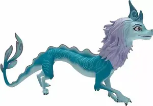 Figure Bullyland Dragon Sisu, blue collectible figure for ages 3+