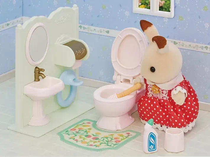 Sylvanian Families Tualetes komplekts — Epoch Photo 8