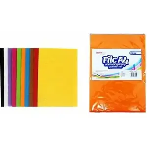 BREWIS self-adhesive felt sheets A4, pack with 10 colors, model FCK410