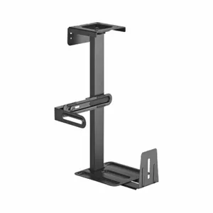 Under-desk pull-out swivel PC holder Brateck CPB-25 for mounting computer under desk, adjustable, swivel tray