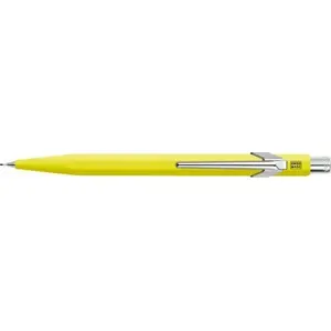 Mākslīgais zīmulis Caran d’Arche 844.470 — 0.7 mm, alumīnija korpuss, dzeltena