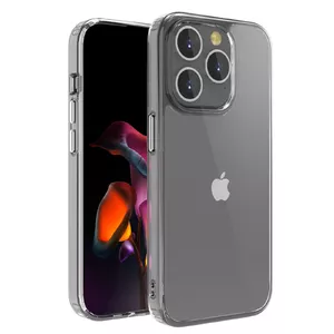 Protective case ER CRYSTAL for iPhone 16 Pro Max — transparent, slim fit