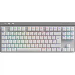 Logitech G G515 Tastatūra Spēļu RF Bezvadu Bluetooth QWERTZ Vācu Balta
