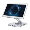 Tablet stand Techly 8-in-1 USB-C Hub Docking Station Photo 2
