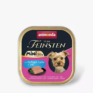 animonda Vom Feinsten 4017721823586 влажный корм для собак Укроп, Птица, Лосось Взрослый 100 g