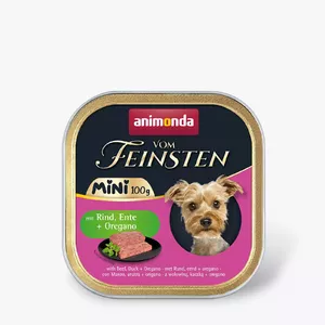 animonda Vom Feinsten 4017721823616 влажный корм для собак Говядина, Утка, Орегано Взрослый 100 g