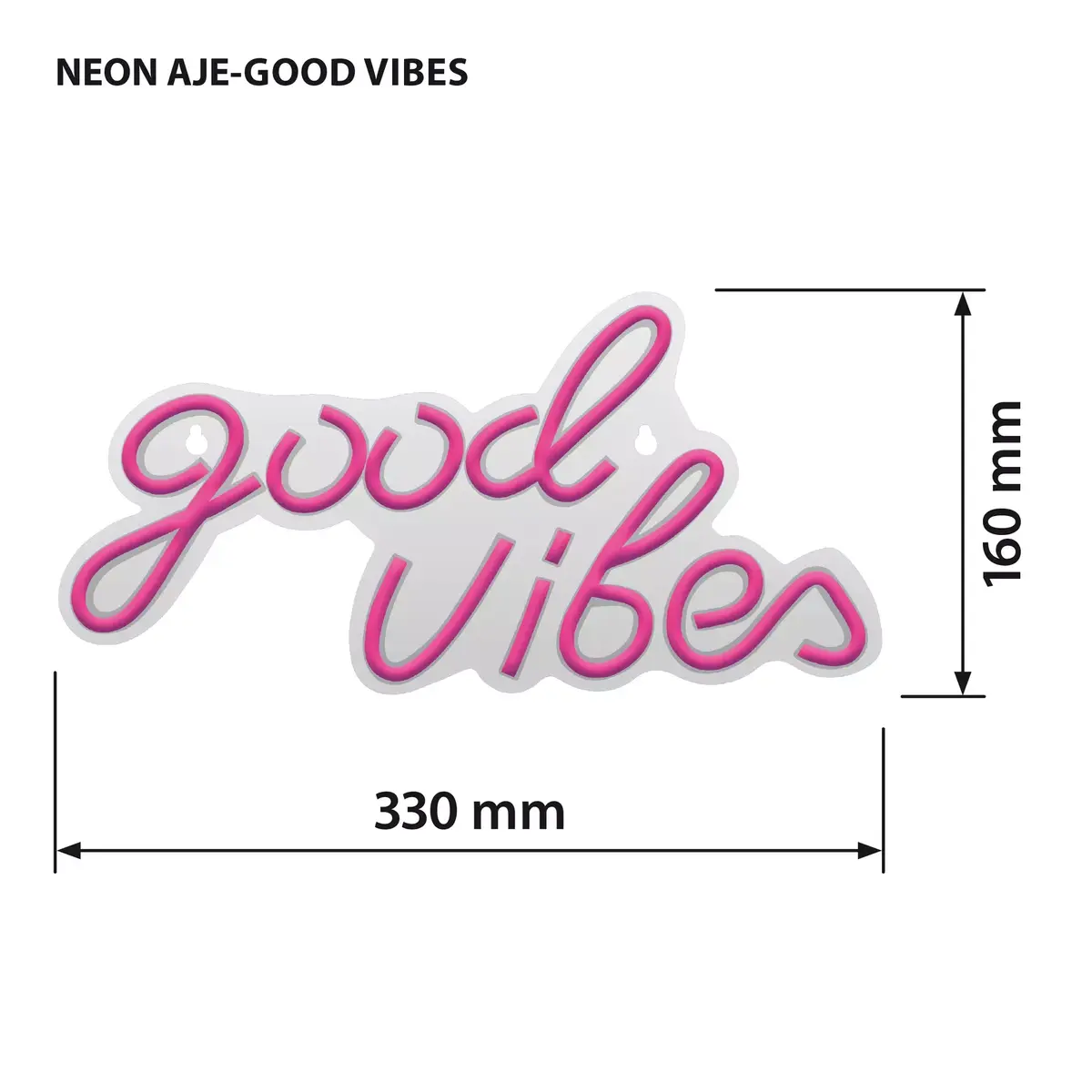 LED neon sign ActiveJet AJE-NEON VIBES Photo 5
