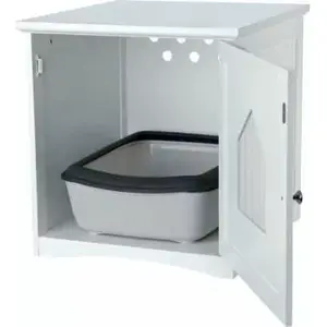 Pet bed Trixie TRIXIE 40290 – square white bed for cats and small dogs