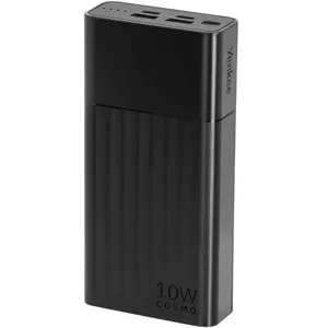 Portatīvais powerbank YENKEE YPB 2021 20 000 mAh, Li-Polymer, USB-C ieeja 5V/2A, dubulti USB-A izejas 5V/2A