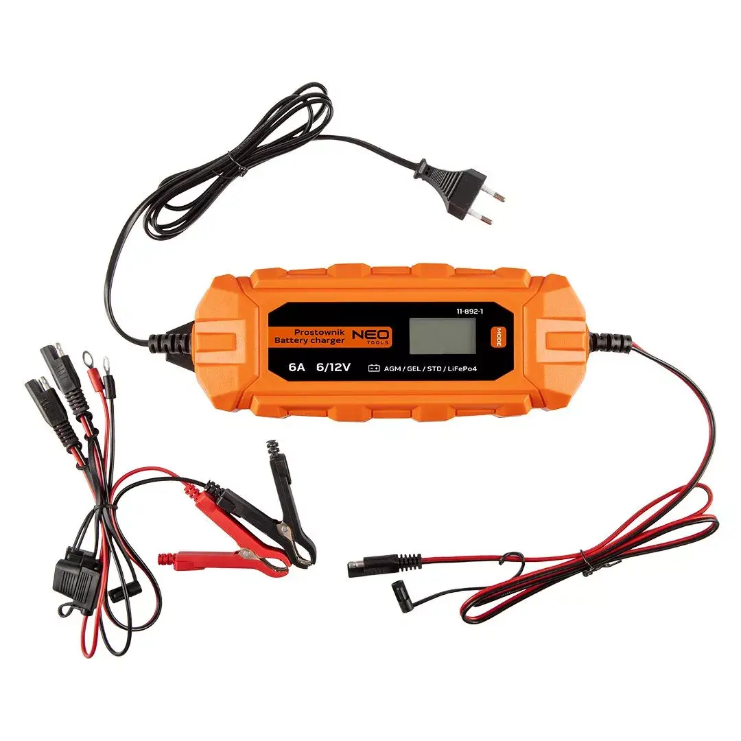Transportlīdzekļa akumulatora lādētāja piederums NEO tools 11-892-1 Photo 6
