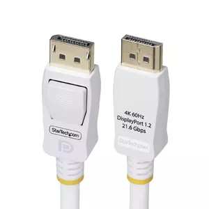 DisplayPort kabelis StarTech.com DP12-CABLE-6FTW 1.8m 4K 60Hz