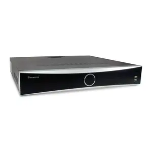 Network Video Recorder LEVELONE NVR-0411 — 32-channel, 4096×2160 max, 10 TB SATA, PoE 16 W/port, 17x RJ-45, USB 2x2