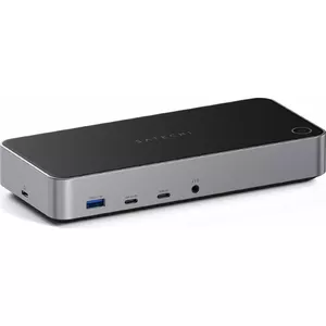 Satechi Triple 4K Display Wired Dock Black Silver 4K Ultra HD 60Hz
