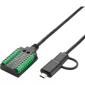 Sēriju adaptera kabelis Exsys EX-13003 USB uz 1S RS-232/422/485/TTL, FTDI, 1,0 m