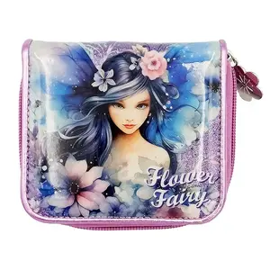 Purse Flower Fairy Iris от Stnux — декоративный аксессуар для сумки с цветочным рисунком ириса