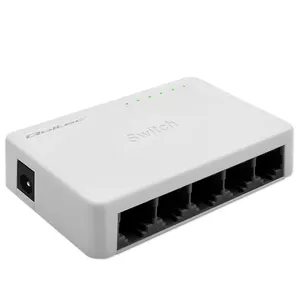 Network switch QOLTEC 52245 with 5 RJ45 ports 100 Mbps LAN