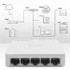 Network switch QOLTEC 52247 5‑port Gigabit Photo 2