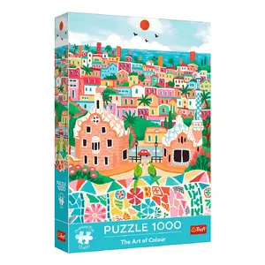 Jigsaw puzzle TREFL The Art of Colour 1000 pieces, width 480 mm