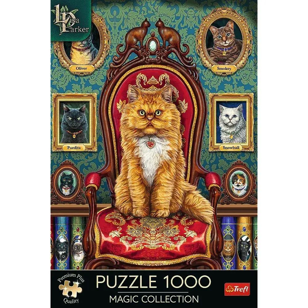 Puzle 1000 gab. TREFL Premium Plus Cats Photo 3