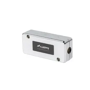 Коробка соединительная LANBERG PLC-6SL1-S, Cat6 S/FTP (S-STP), серебристая, 82×35×23 мм