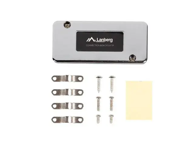 LANBERG PLC-6SL1-S Cat6 kastīte Photo 2
