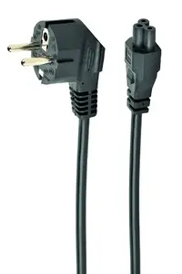 Gembird PC-186-ML12-0.5M strāvas kabelis CEE 7/7 vīrietis uz C5 ligzda