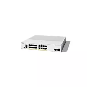 Network switch Cisco Catalyst C1200-16P-2G — 16× Gigabit Ethernet, 16× PoE+ (120W), 2× SFP uplink