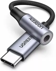 UGREEN USB-C to 3.5mm Adapter AV161 — audio adapter for headphones, USB-C digital-to-analog