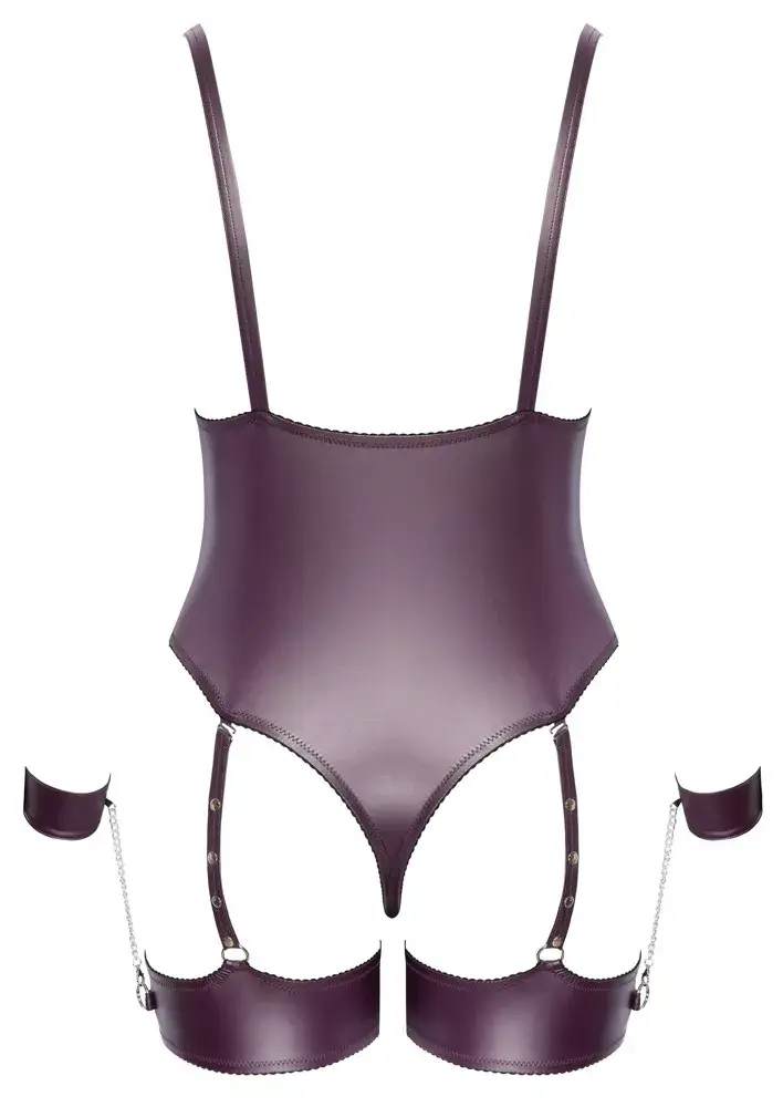Боди bondage cottelli collection 2XL чёрное Photo 8
