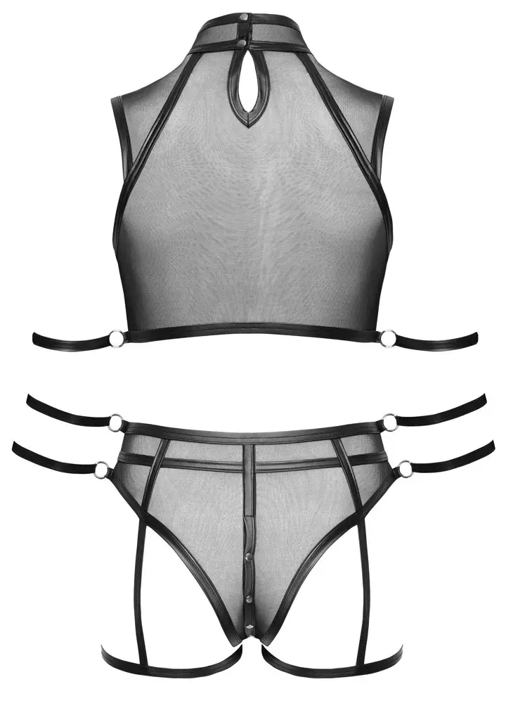 Бондажный набор Cottelli Collection 2XL чёрный Photo 9