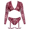 Lingerie set Cottelli Collection Briefs and Top XL Red Photo 5