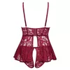 Cottelli Collection неглиже 27416953061 — 2XL тёмно-красный Photo 8