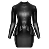 Платье bondage из эко-кожи cottelli collection 3XL Photo 8
